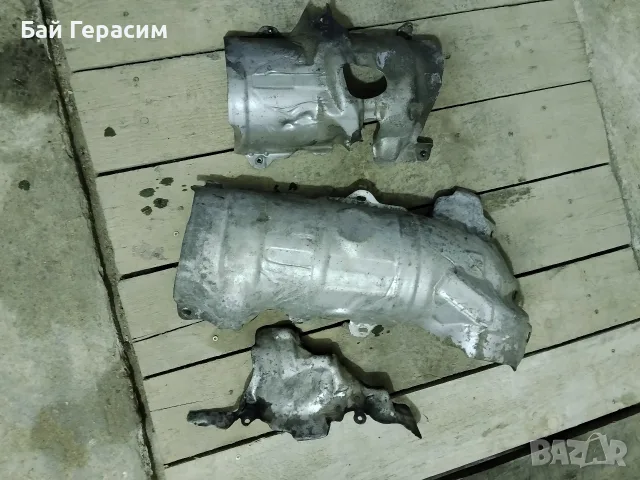 щит кожух турбо Пежо Партнер ситроен берлинго
