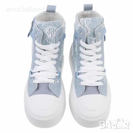 Дамски високи кецове, 2цвята , снимка 9 - Кецове - 48031926