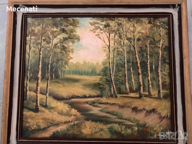 Христо Иванов (1930-2003) масло/платно, снимка 3 - Картини - 53110675