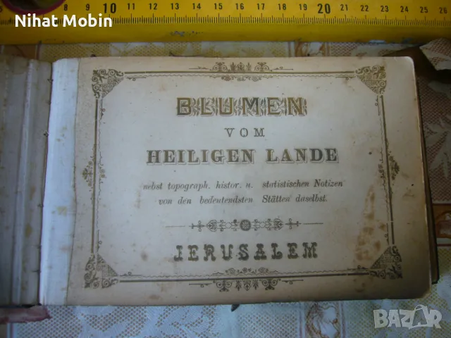 Стара книга за растения, снимка 4 - Антикварни и старинни предмети - 50329309