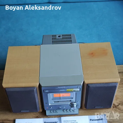 Panasonic SC-PM07 с Оригинални Колони, Книжки и Дистанционно , снимка 3 - Аудиосистеми - 56132661