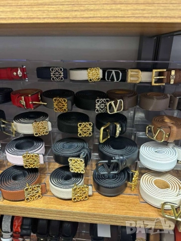 колани от естествена кожа в кутия celine hermes ysl saint laurent , снимка 12 - Колани - 51699964