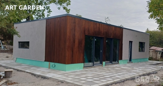 Строителство на модерни преносими/сглобяеми къщи с дървена конструкция , снимка 14 - Къщи - 53033349