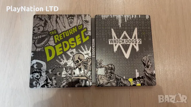 Watch Dogs 2 Steelbook, снимка 3 - Игри за PlayStation - 49792012