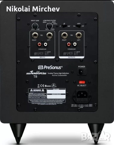 Presonus temblor t8 субуфер , снимка 2 - Тонколони - 52019985