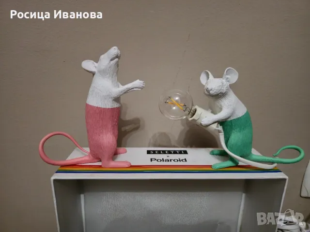 Seletti and Polaroid- нощна лампа