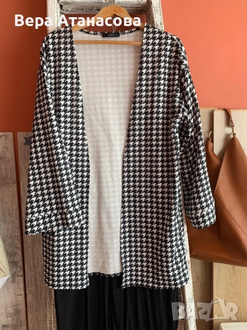 💄♥️👠 Блейзър в Бяло и черно🍓
