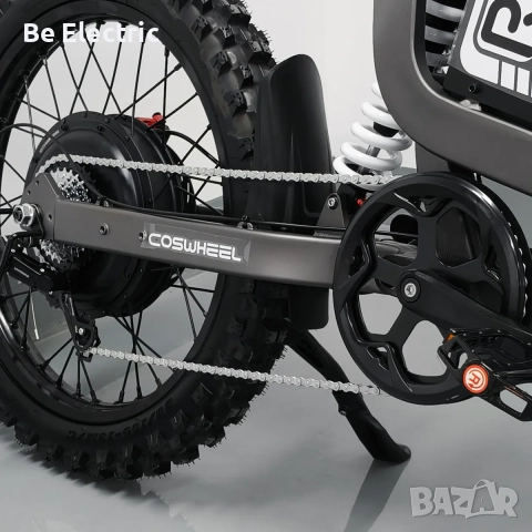 НОВО!! Електрически OFF ROAD Велосипед Coswheel R19 6000W 72V/40AH , снимка 8 - Велосипеди - 51971438