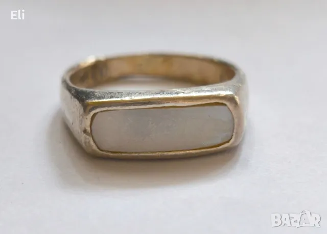 Сребърен пръстен , снимка 2 - Пръстени - 49697991