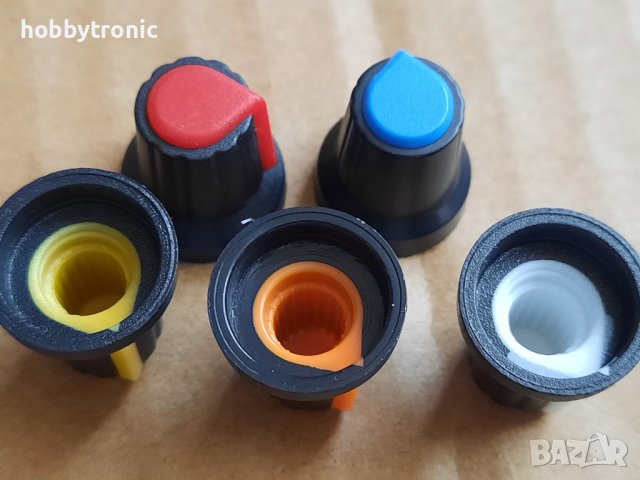 Копчета за потенциометри , снимка 3 - Друга електроника - 41697226