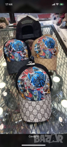 шапки с козирка gucci , снимка 10 - Шапки - 51454903