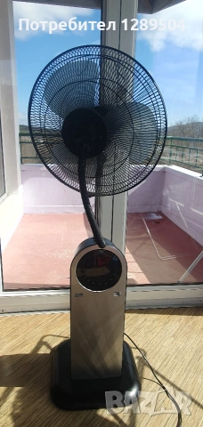 Вентилатор с водно пръскане, снимка 2 - Вентилатори - 53809519