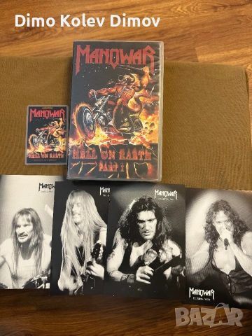 Manowar HiFi Stereo  Видео Касета Оригинал, снимка 2 - Други музикални жанрове - 53754559