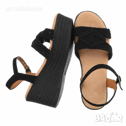 Дамски сандали на платформа, 4цвята , снимка 17 - Сандали - 50319393