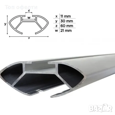 Напречни греди MENABO Делта L 1253, снимка 5 - Аксесоари и консумативи - 48796466