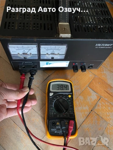 Voltcraft - КАЧЕСТВЕНО - Регулируемо лабораторно захранване, снимка 6 - Друга електроника - 50597955