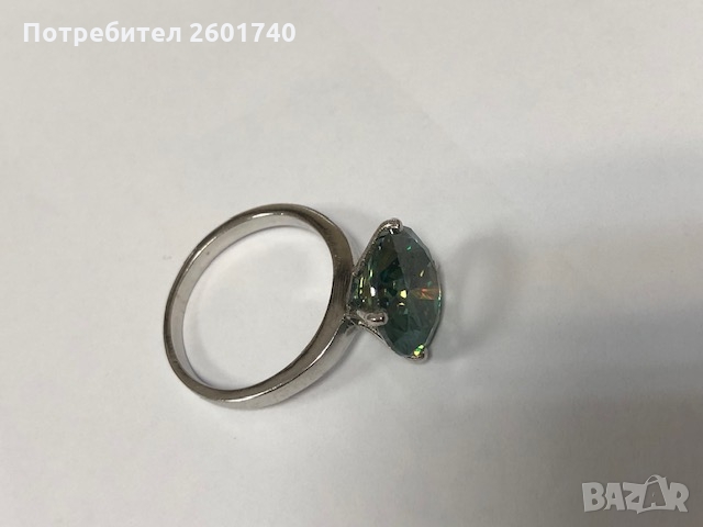 Уникален Сребърен пръстен с Мойсанит (Диамант) Брилянт 7,30 Карата,Промоция!!!, снимка 5 - Пръстени - 36101114