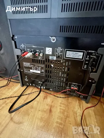 Стерео уредба Sharp CD K-449 2x75W, снимка 4 - Аудиосистеми - 50190420