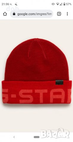 Нова зимна шапка G Star, оригинал, снимка 6 - Шапки - 34740198