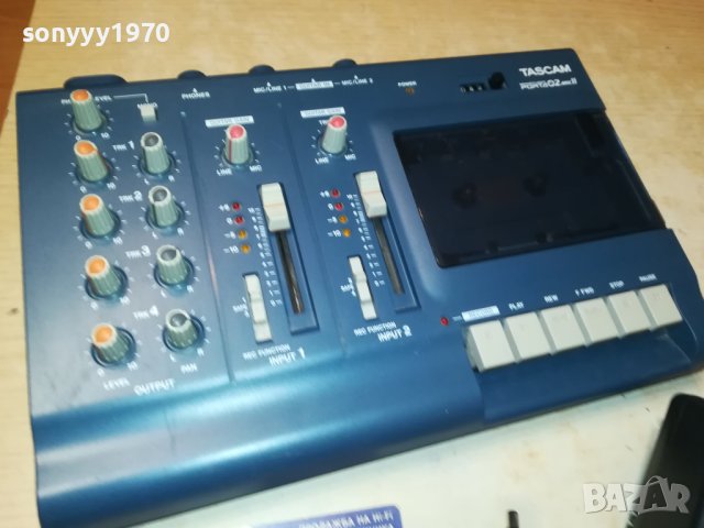 ЗАЯВЕНО-tascam 02mkII MINI STUDIO PORTA-внос swiss 0807231937, снимка 3 - Декове - 41490218