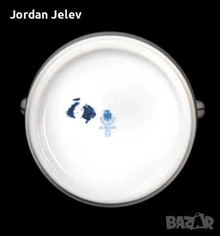 Голяма ваза от Hollohaza Hungary., снимка 4 - Вази - 50294980