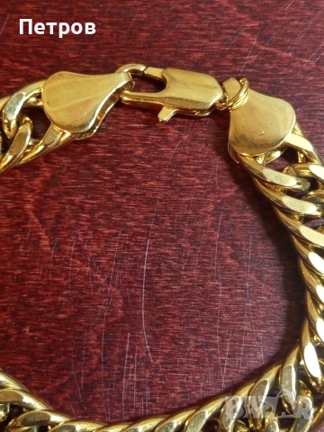 Мъжка масивна гривна, снимка 3 - Гривни - 52773581