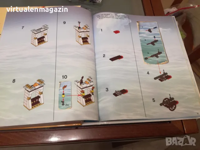 LEGO Pirates - Лего пирати с формата на книга, снимка 7 - Колекции - 48522108