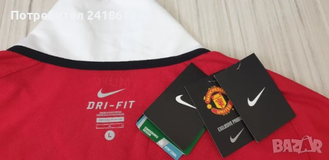 Nike Dri - Fit Man United Rooney # 10 Mens Size L НОВО! ОРИГИНАЛ! Мъжка Тениска!, снимка 18 - Тениски - 51179193