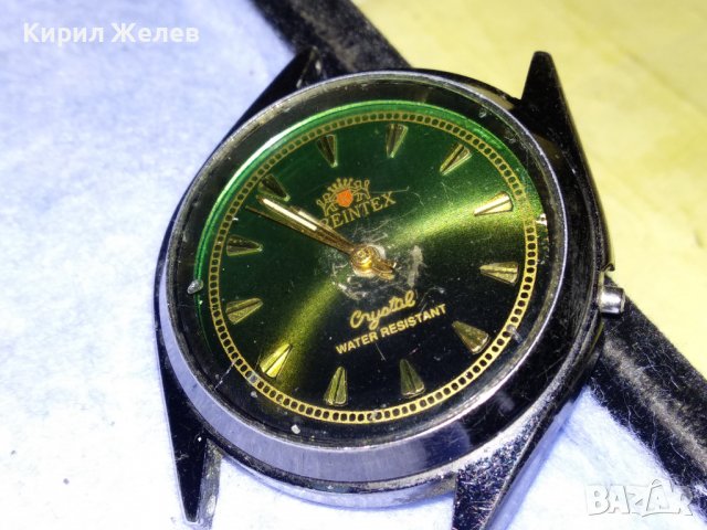 OREINTEX Crystal WOTER RESISTANT Стар КОЛЕКЦИОНЕРСКИ Мех МЪЖКИ ЧАСОВНИК 36570