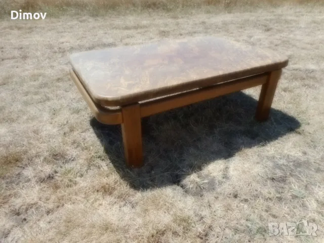 Маса/Холна от гранит и дърво. Внос., снимка 5 - Маси - 48312042