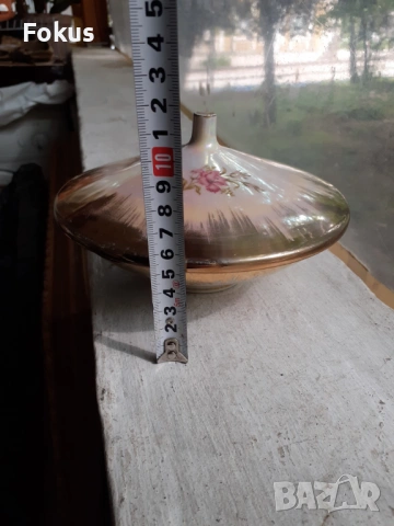 Красива бонбониера с позлата порцелан Розентал Rozenthal, снимка 7 - Антикварни и старинни предмети - 53377489