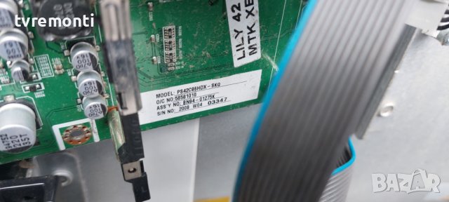 MAIN BOARD BN41-00879B BN94-01275K for SAMSUNG PS-42C96HD, снимка 3 - Части и Платки - 40972408