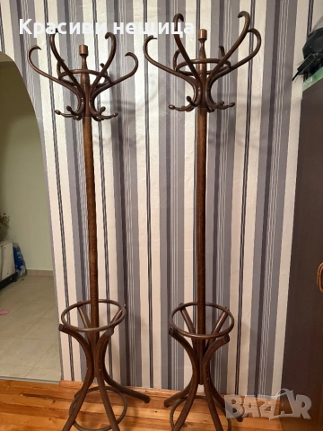 Чифт Виенски закачалки ,,Тонет,,, снимка 9 - Антикварни и старинни предмети - 53057701