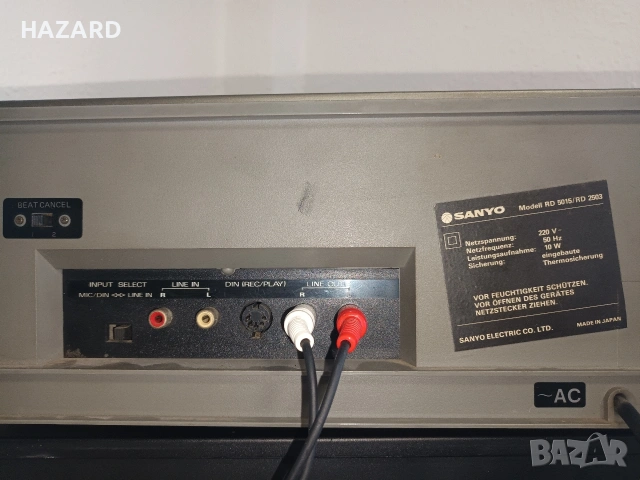 3 БРОЯ SANYO RD-5015,RD-5015 mark 2,RD 2503, снимка 6 - Декове - 53481187