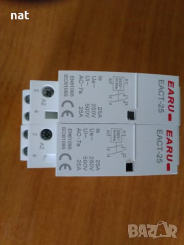 Контактор  25А 2NО 230V/240V  50Hz, снимка 1 - Други - 35672099