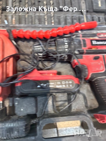 Винтоверт с две батерии и куфар 21v, снимка 3 - Винтоверти - 53256471