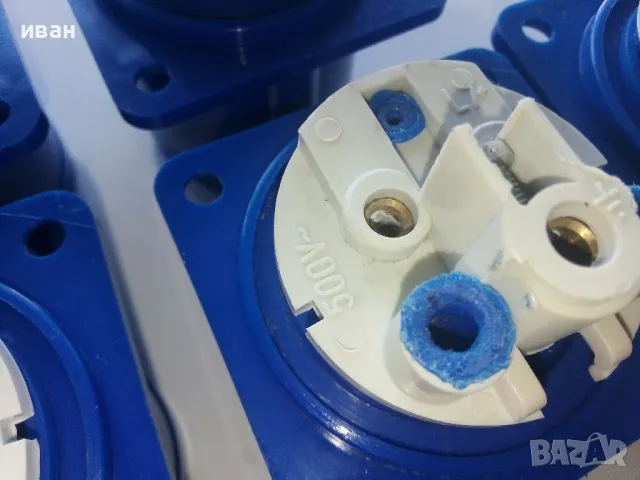 Монофазни Евро контакти за вграждане 16А,220V, снимка 5 - Ключове, контакти, щепсели - 47413378