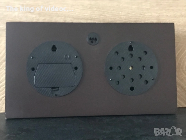 Стенен часовник с метереологична станция, снимка 5 - Стенни часовници - 52439621