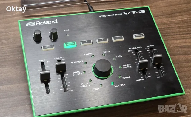 Roland VT-3 Voice Transformer - вокален процесор с вграден аудио интерфейс