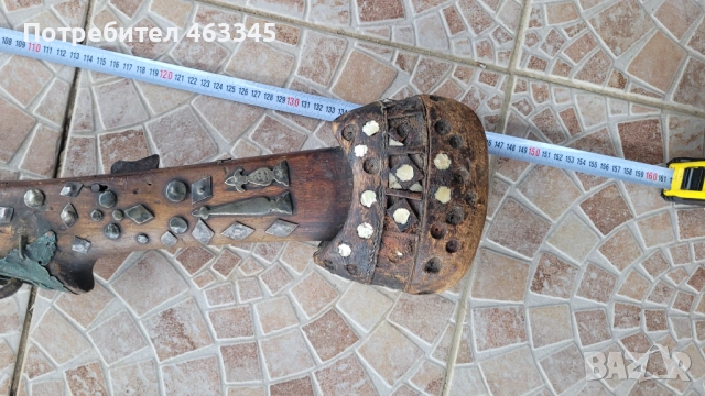 Пушка, кремъклийка, шишане, бойлия, фитилна пушка, снимка 2 - Антикварни и старинни предмети - 52866733