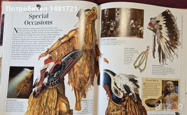 Енциклопедия на американските индианци / Native Americans, снимка 8 - Енциклопедии, справочници - 53749116