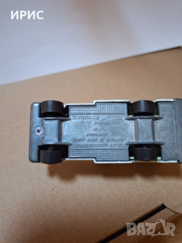 Метална количка линейка, снимка 4 - Колекции - 53828501