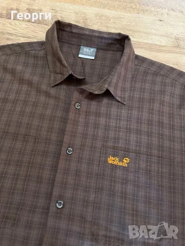Мъжка риза Jack Wolfskin Размер XXL, снимка 4 - Ризи - 47419397