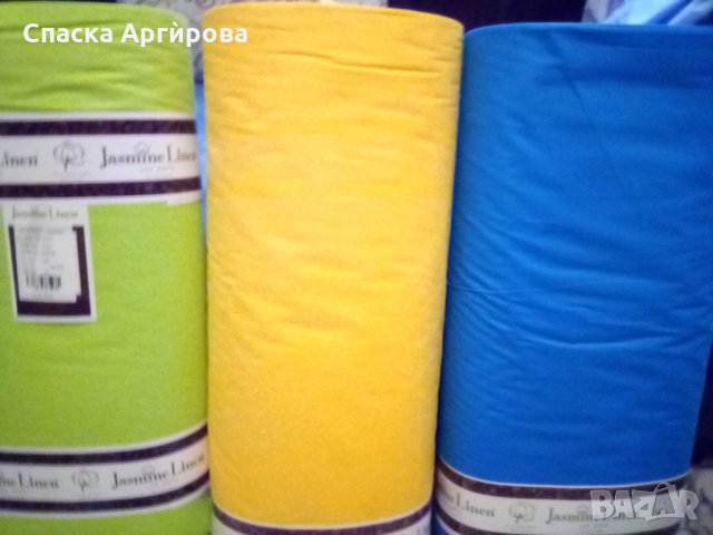 Едноцветни чаршафи ранфорс 100% памук-намалени, снимка 2 - Спално бельо - 35682434
