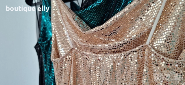 рокля с пайети, снимка 8 - Рокли - 52637889