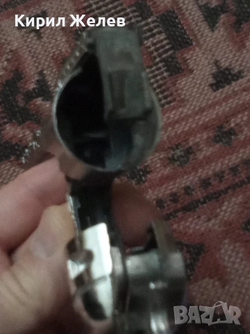 Стар метален пистолет с кобур 54291, снимка 16 - Антикварни и старинни предмети - 53638422