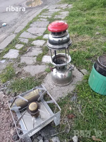 Шведска керосинова лампа петромакс Optimus Svea примус