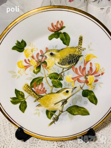 порцеланова чиния за стена , снимка 2 - Декорация за дома - 51111766