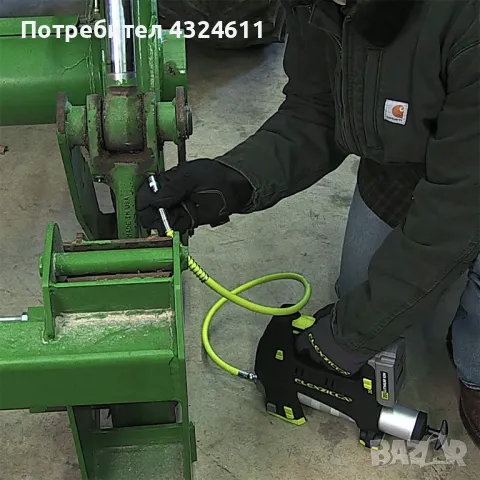 Висококачествен маркуч за гресиране Flexzilla, с предпазна пружина, 91, 4 см х 4, 78мм, снимка 6 - Други инструменти - 49942243