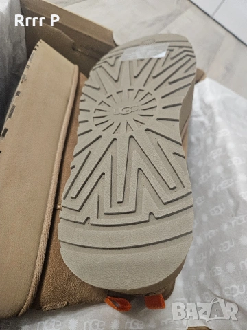 НОВИ ОРИГИНАЛНИ UGG Australia - Велурени зимни боти Classic Mini Dipper, снимка 8 - Дамски боти - 53462824